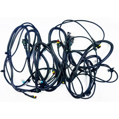 Жгут удлиненный по раме (задний) дв.Cummins, ГаZель-некст c 2015г. (байонет штырьевой)