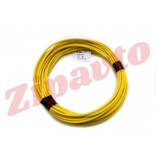 Провод сечением 1,5 кв. мм желтый (отрезок 10 м.)